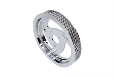 Rear Drive Pulley 65 Tooth Chrome for 1986-1999 Softails