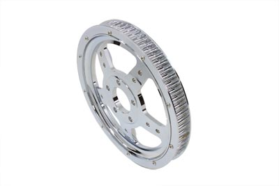 Rear Drive Pulley 68 Tooth Chrome for XL 2007-UP
