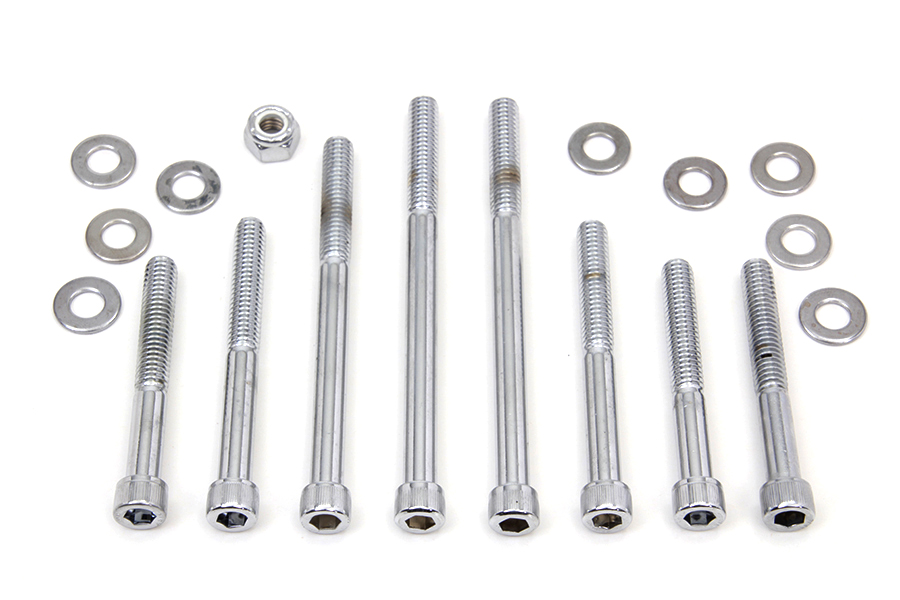 Chrome XL 1957-1976 Engine Case Bolt Set