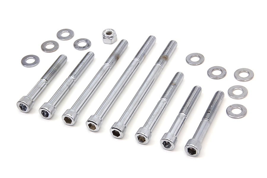 Chrome XL 1957-1976 Engine Case Bolt Set