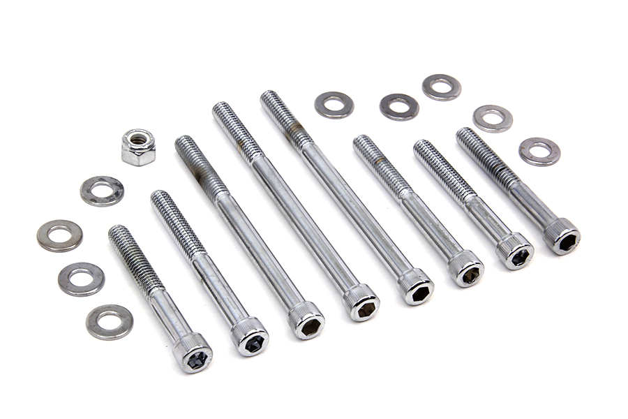 Chrome XL 1957-1976 Engine Case Bolt Set