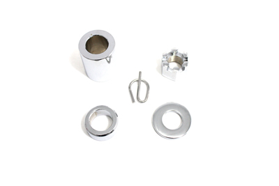 Harley XL 2004 Sportster Rear Axle Spacer Smooth Style Chrome