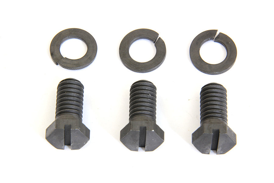 Carburetor Mounting Screw Kit, Parkerized for 1930-1940 Models