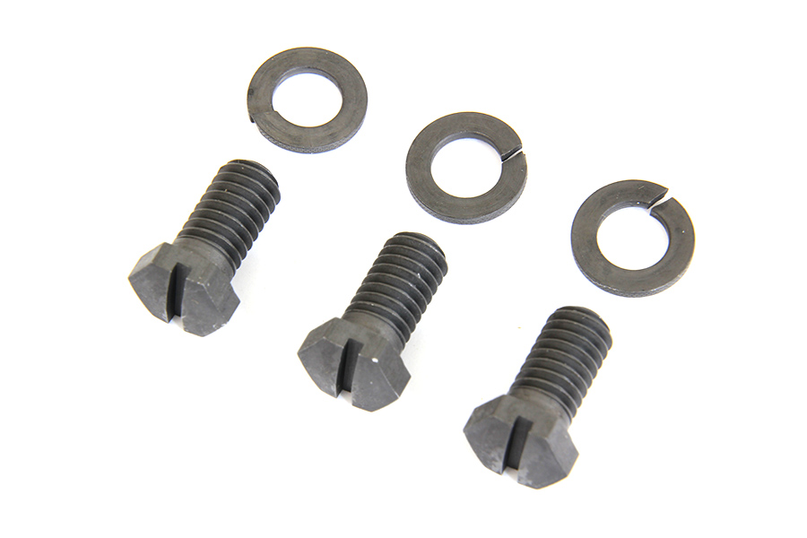 Carburetor Mounting Screw Kit, Parkerized for 1930-1940 Models