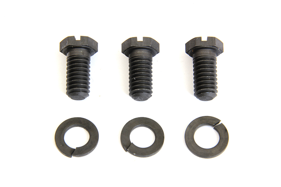 Carburetor Mounting Screw Kit, Parkerized for 1930-1940 Models