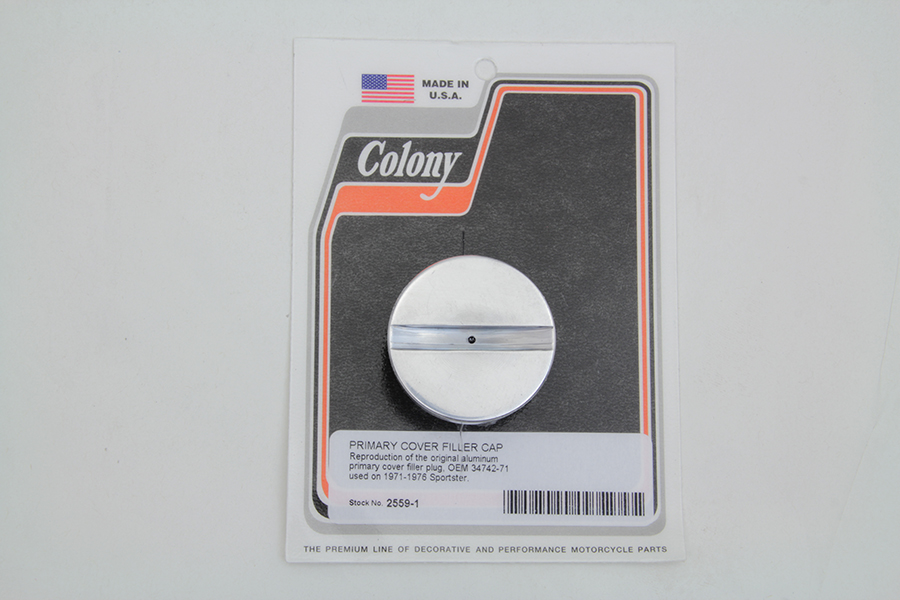 Primary Cover Filler Cap for XL 1971-1976 Sportsters