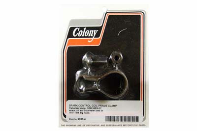Parkerized Spark Control Coil Frame Clamp for 1937-46 EL, FL & UL