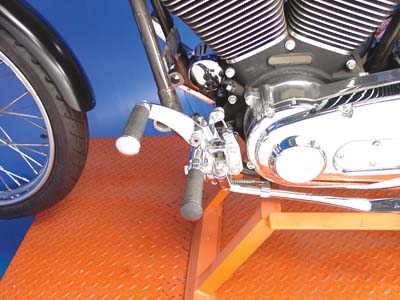 Jockey Pedal Kit Chrome for Harley 1986-1999 FXST Softail