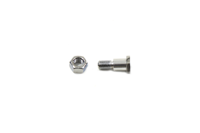 Shifter Rod End Shoulder Bolt Chrome for 1936-1967 Big Twins