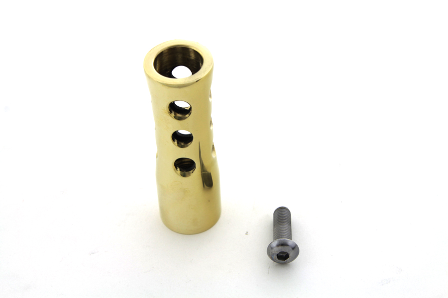 Brass Concave Shifter Peg for Big Twins & XL Sportsters
