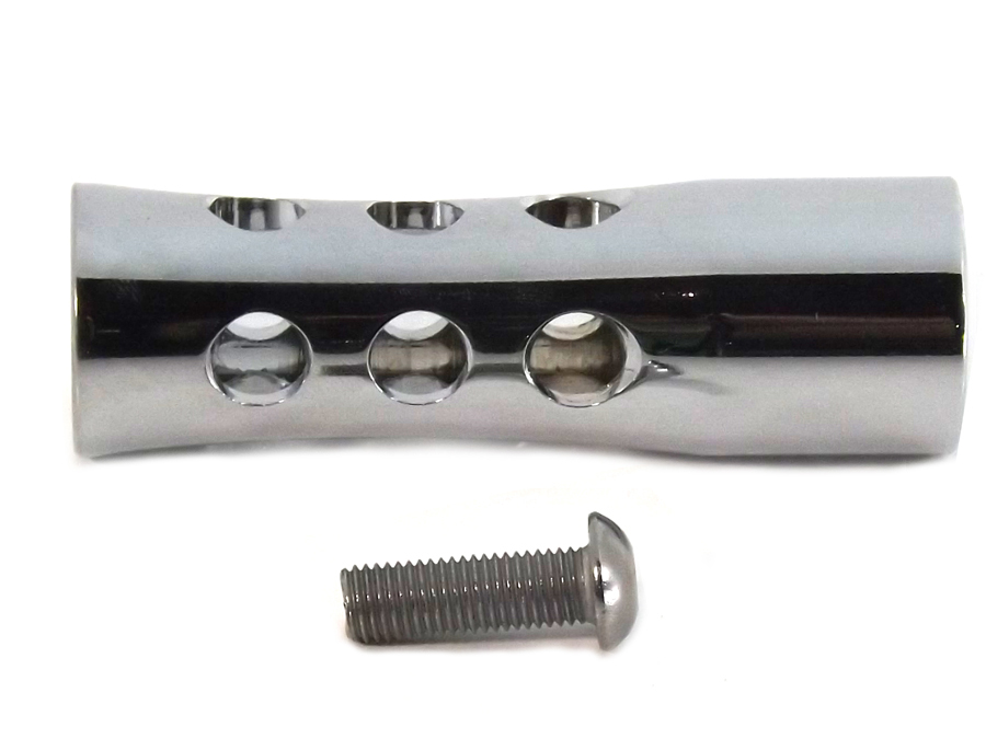 Chrome Concave Shifter Peg for Big Twins & XL Sportsters
