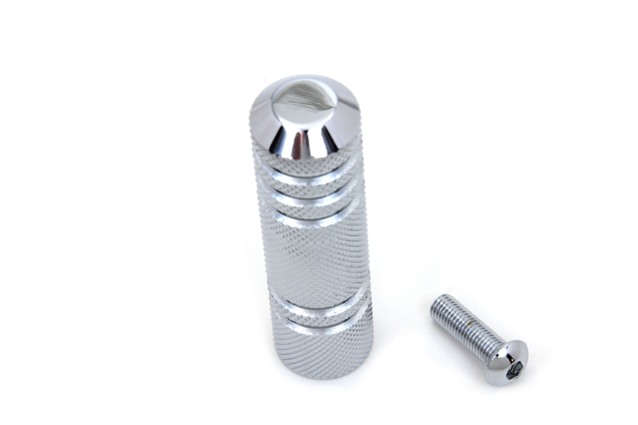 Chrome Knurled Five Grooved Shifter Peg for 1952-UP Models