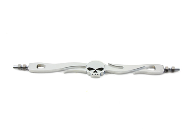 Shifter Rod Skull Style Chrome 13-3/4" for Harleys & Customs