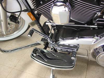Chrome ISO Cats Paw Shifter Peg for 1952-up Harley