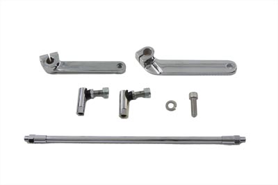 Harley FLT 1985-UP Tour Glide Shifter Rod Kit Chrome