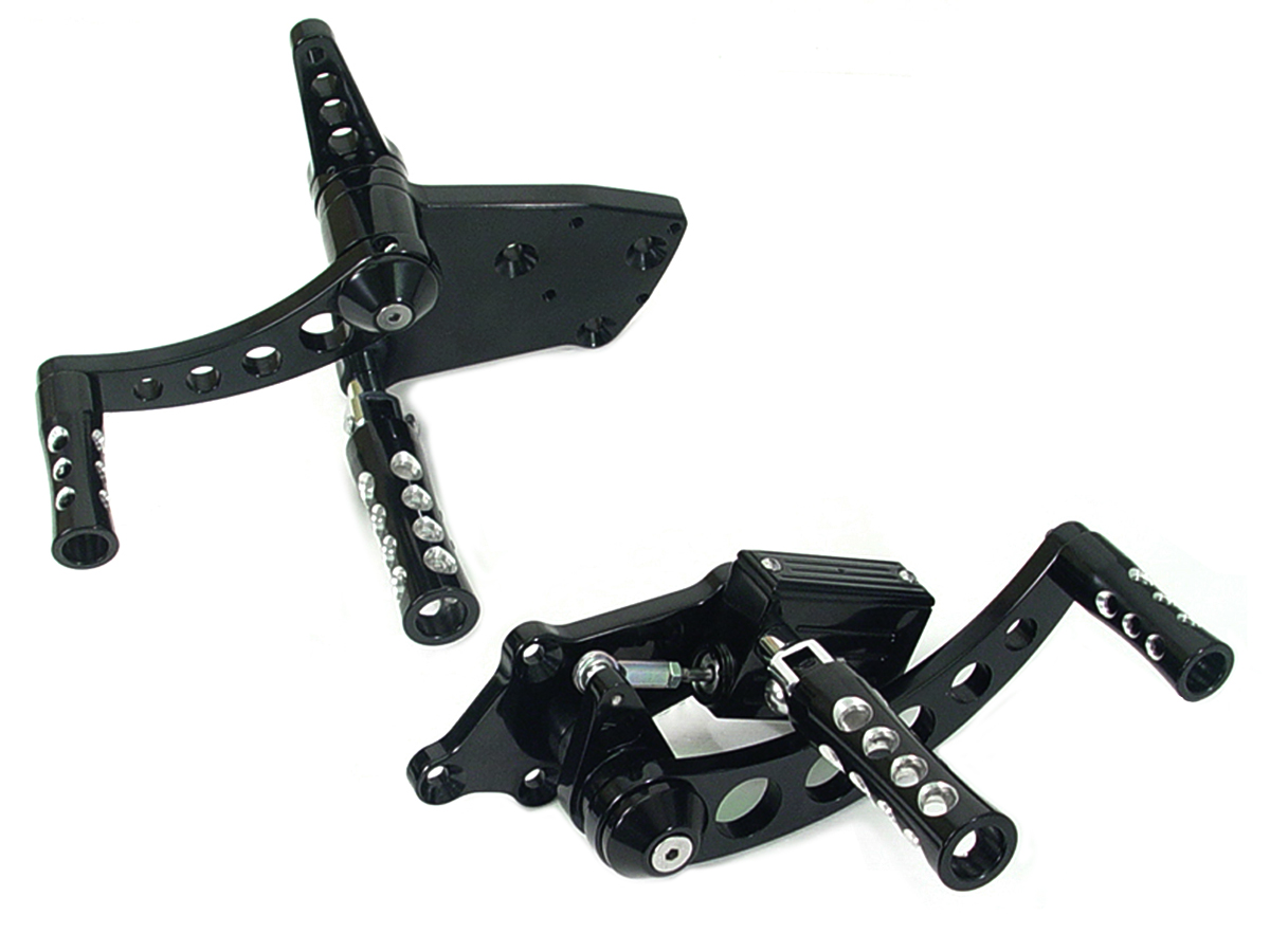 Black 2" Extended FXST 2000-UP Forward Control Kit