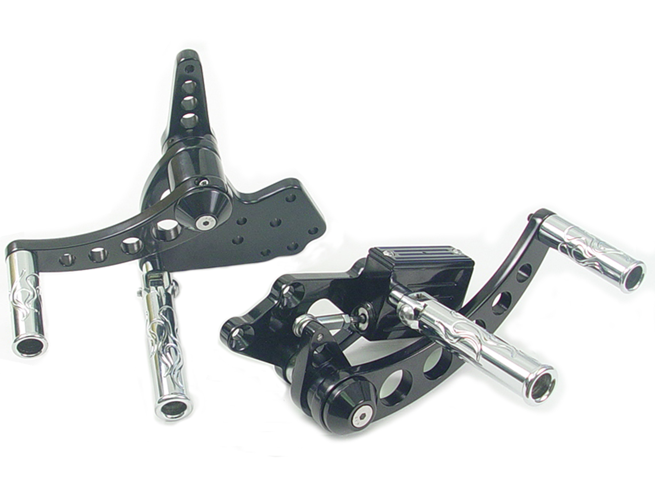 Black 2" Extended FX 1970-1999 Forward Control Kit