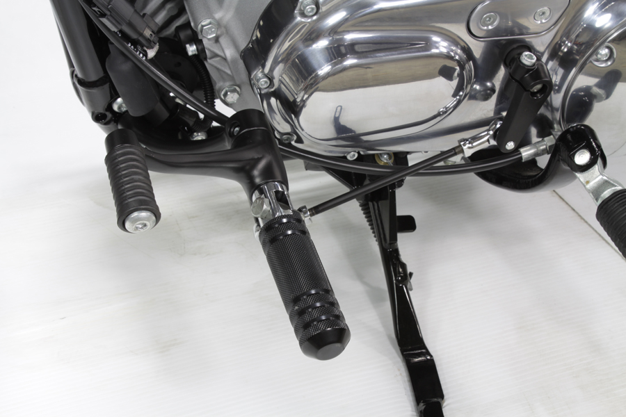 Black XL 2014-UP Sportster Forward Control Kit