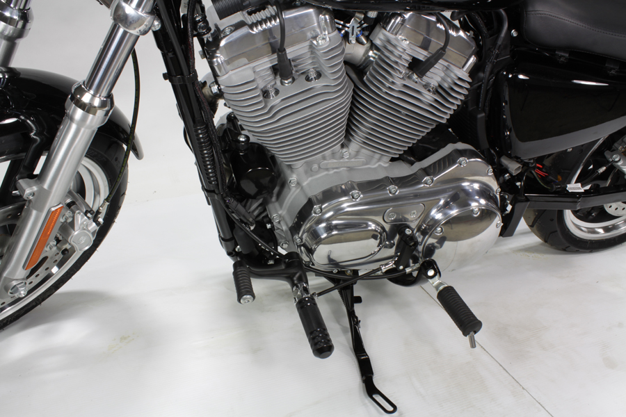 Black XL 2014-UP Sportster Forward Control Kit
