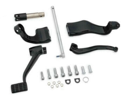 Black XL 2014-UP Sportsters Forward Control Kit