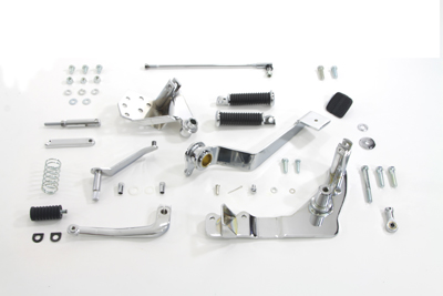 Chrome Replacement Forward Control Kit for 1982-E1987 FXST Softail