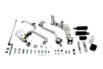 Chrome Replacement Forward Control Kit for 1987-1989 FXST Softail