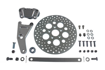GMA Chrome Rear Caliper Conversion Kit and 11-1/2" Disc