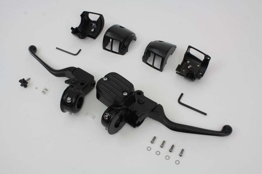 Handlebar Control Kit Black for 2006-2010 Softails & FXD
