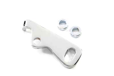 Chrome BILLET Hydraulic Brake Pedal Stop Plate for FL 1970-1978