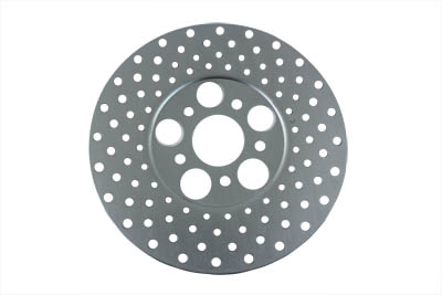 10 in. Drilled Front or Rear Brake Disc for FL, FX & FLH 1972-1983