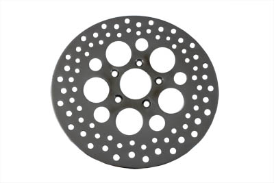 11.5 in. Drilled Front Brake Disc for Harley 2000-UP Big Twins & XL
