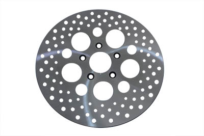 11.5 in. Drilled Front Brake Disc for Harley 1992-99 XL & Big Twins