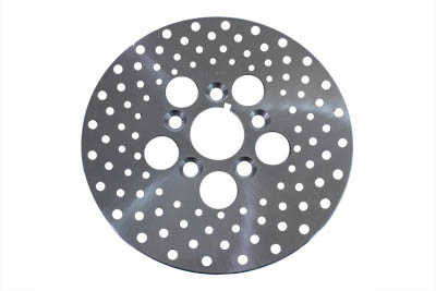 Drilled Front Rotor 10 inch Stainless Steel for FLT 1979-1983