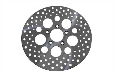 11.5 in. Drilled Front Brake Disc for Harley 2000-UP XL & Big Twins