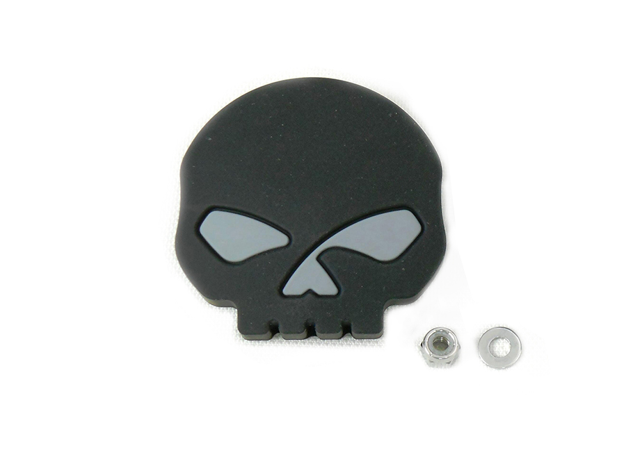 Skull Style Brake Pedal Pad for 1980-UP Wide Glides & FXST