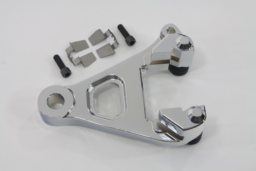 Rear Brake Caliper Bracket Chrome for Harley 1983-1986 FXST & FX