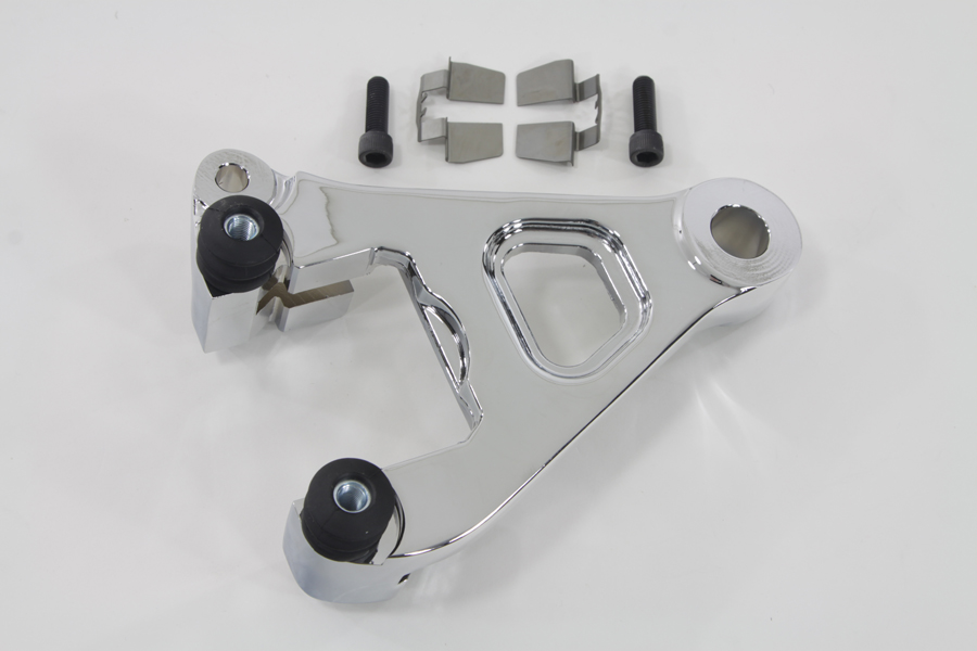 Rear Brake Caliper Bracket Chrome for Harley 1983-1986 FXST & FX