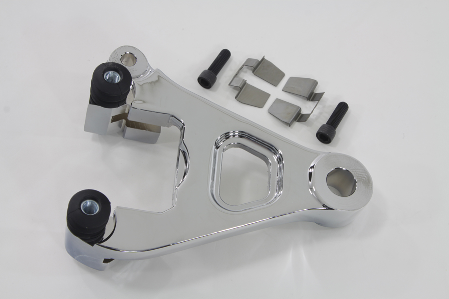 Rear Brake Caliper Bracket Chrome for Harley 1983-1986 FXST & FX
