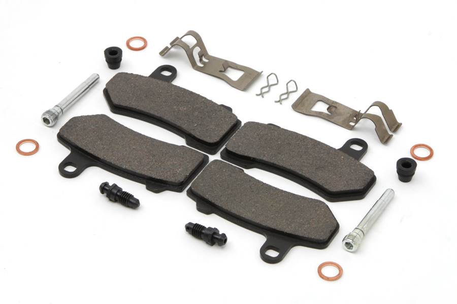 Dura Ceramic Front Brake Pad Set for 2008-UP FLT