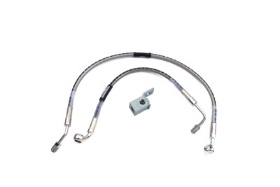 Russell Stainless Steel Rear Brake Hose 13" Harley FL 1992-96