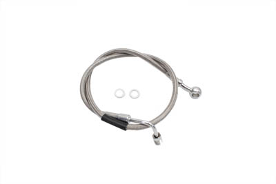 Stainless Steel 28" Front Brake Hose for Harley FLT 1982-1983