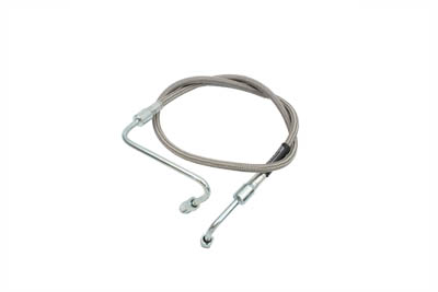 Russell Stainless Steel 25" Front Brake Hose for 1981 FXE & XL