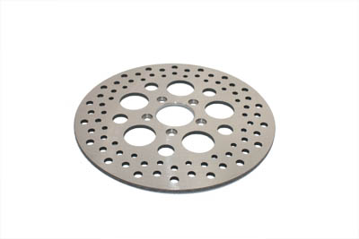 11-1/2" Drilled Stainless Front Brake Disc for Harley 2000-Up