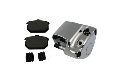 Chrome Rear Caliper with Brake Pads Assembly for XL 1982-1986
