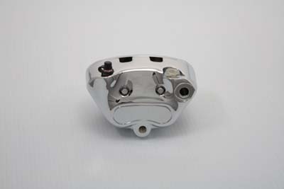 Chrome Rear 4 Piston Caliper for Harley FLST FXST 2006-2007