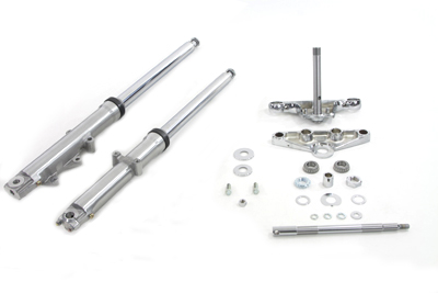 41mm Wide Glide XL 1982-UP Fork Kit with Polished Sliders