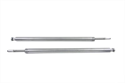 Polished Chrome Fork Tube Set Stock Length for 2000-UP FXST