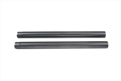 Polished Chrome Fork Tube Set Stock Length for 2000-UP FXST