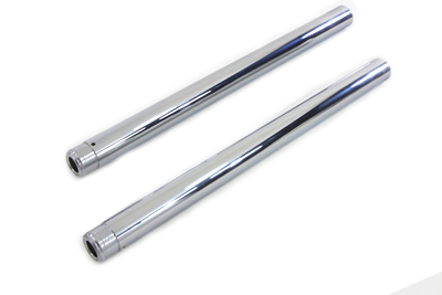 Chrome Fork Tube Set Stock Length for FLSTC & FLST 2000-UP