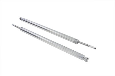 Polished Chrome Fork Tube Set 2" Over for FLST & FLSTC 2000-UP